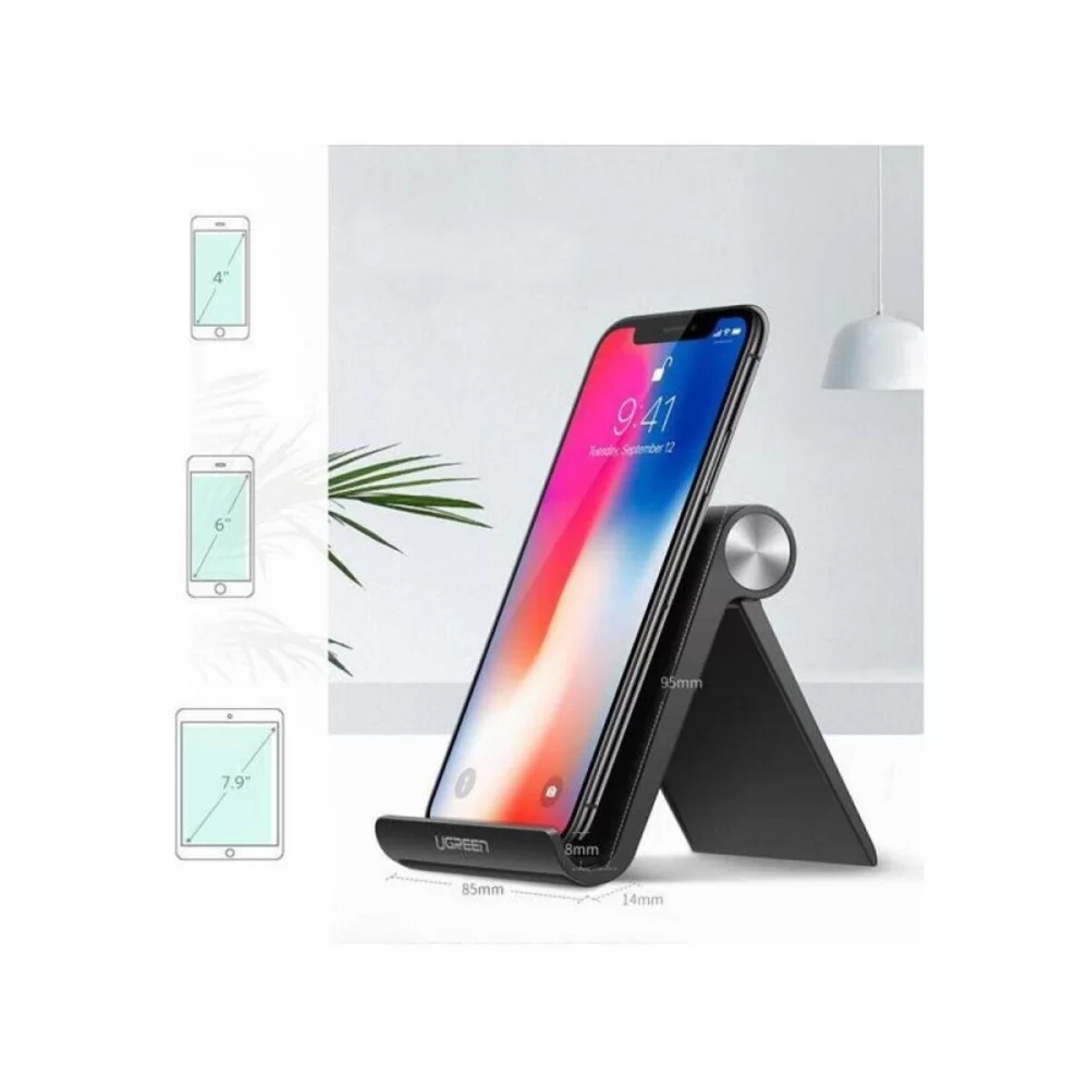 Тримач для телефона UGREEN LP106 Adjustable Portable Stand Multi-Angle (White) (UGR-30285) (UGR-30285)