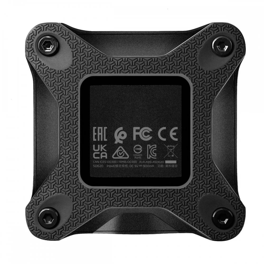 SSD ADATA SD620 512GB USB 3.2  520/460Mb/s Black (SD620-512GCBK)