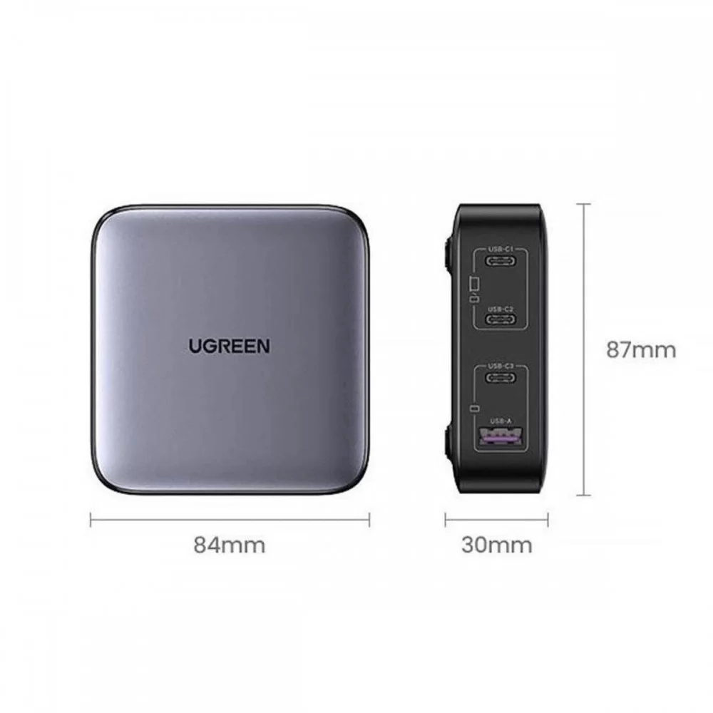 Зарядний пристрій UGREEN CD328 Nexode 100W Desktop Charger EU(UGR-90928) (UGR-90928)