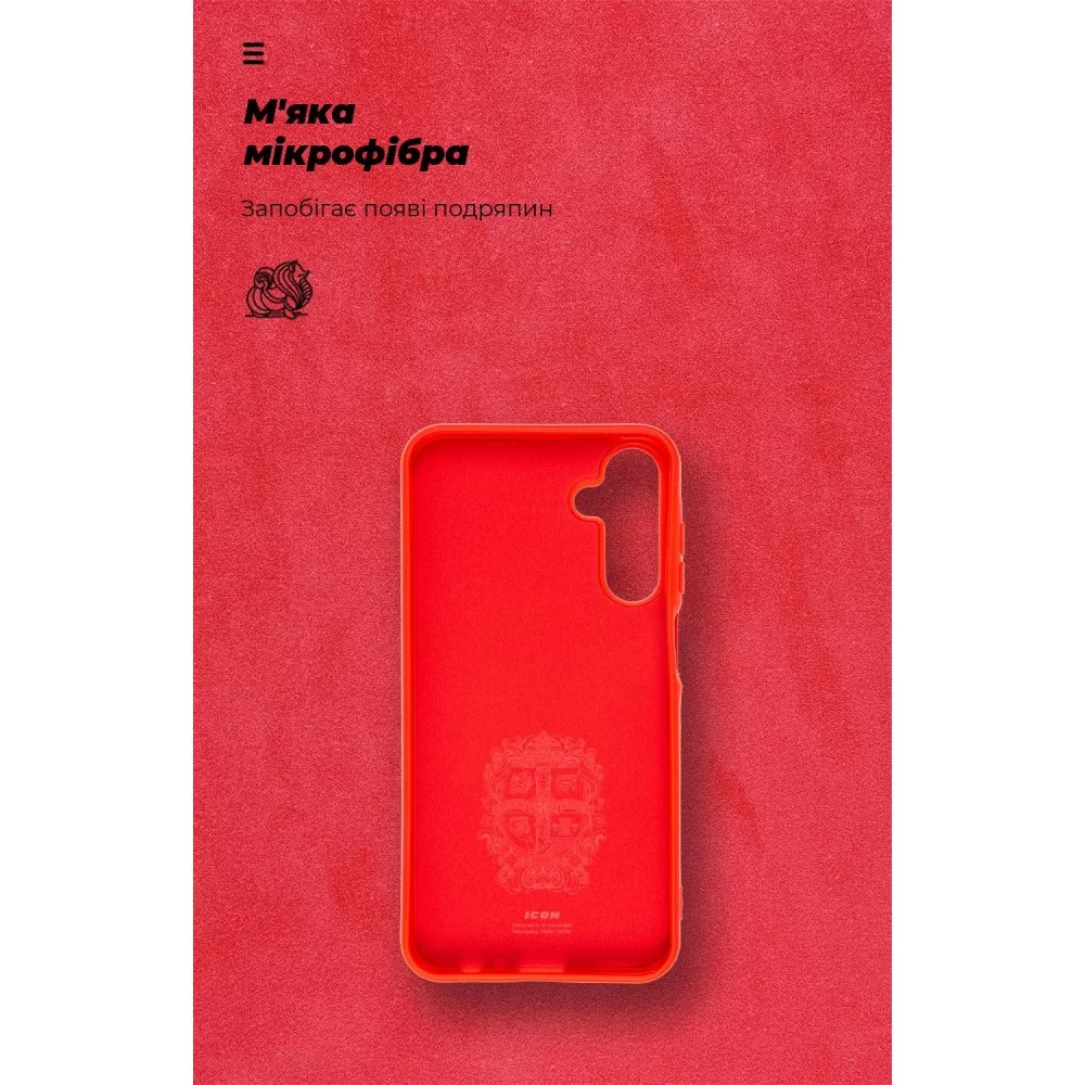 Панель ArmorStandart ICON Case для Samsung A15 4G (A155) / A15 5G Red (ARM72486)