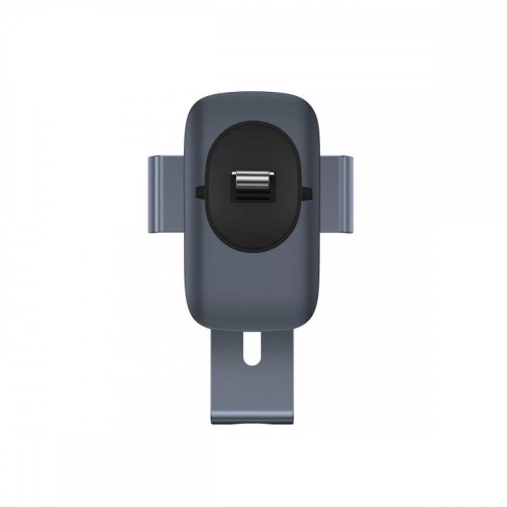 Тримач для мобiльного Baseus Metal AgeⅡ Gravity Car Mount（Air Outlet Version）Dark Grey (SUJS000013)