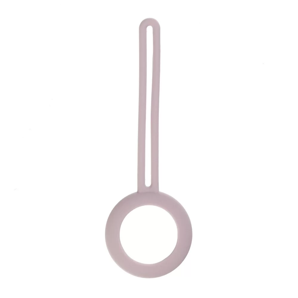 Чохол-брелок ArmorStandart для AirTag Silicone Long Loop Open Purple (ARM59161)