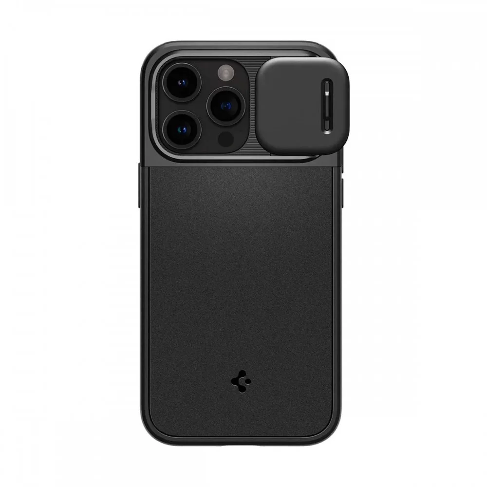 Чохол Spigen Optik Armor MagSafe для iPhone 15 Pro Black (ACS06738)