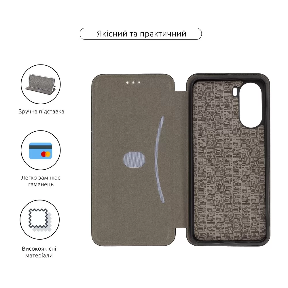 Чохол-книжка ArmorStandart G-Case для ZTE Blade V40 Design Black (ARM68850)