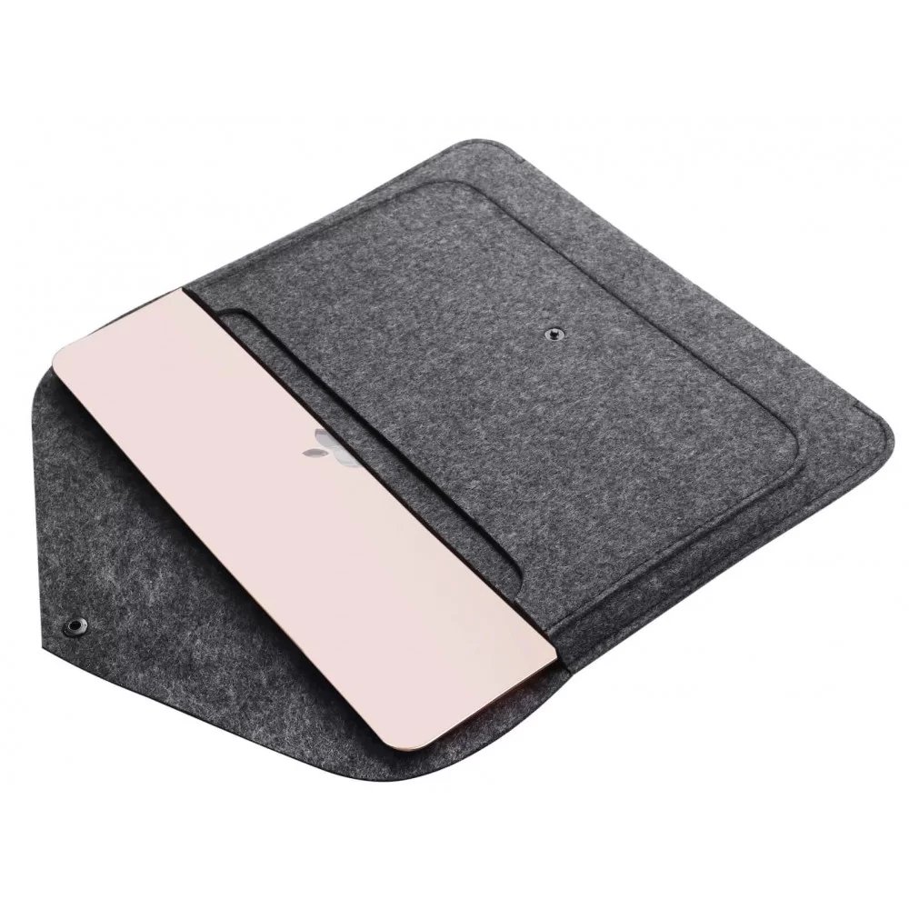 Чохол для ноутбука Gmakin для Macbook Air/Pro 13.3  Grey (GM62)