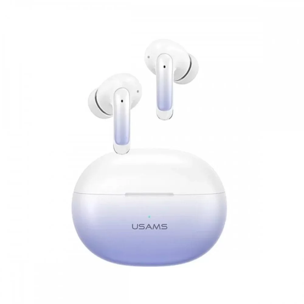 Навушники USAMS US-XD19 Dual-mic ENC TWS Earbuds --X-don Series BT5.3 Gradient blue (BHUENCXD03)