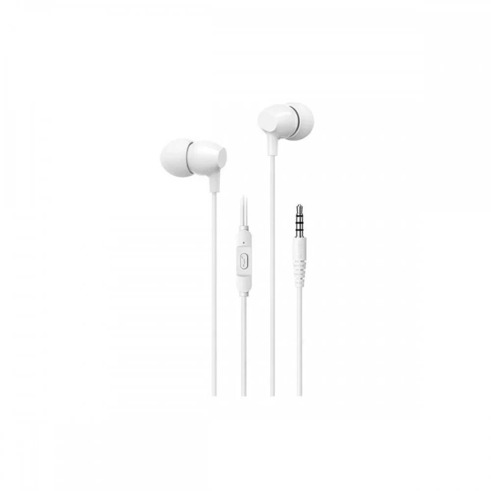 Навушники Usams US-SJ594 EP-47 3.5mm In-Ear Earphone White (HSEP4702)