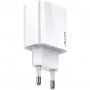 Мережевий зарядний пристрій Usams US-CC083 T22 Single USB QC3.0 Travel Charger (EU) White (CC83TC01)