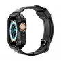 Чохол-ремінець Spigen Rugged Armor Pro для Apple Watch 49 mm Black (ACS05460)