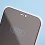 Защитное стекло XO-FC3 iPhone 12 Pro Max (антишпион) черный
