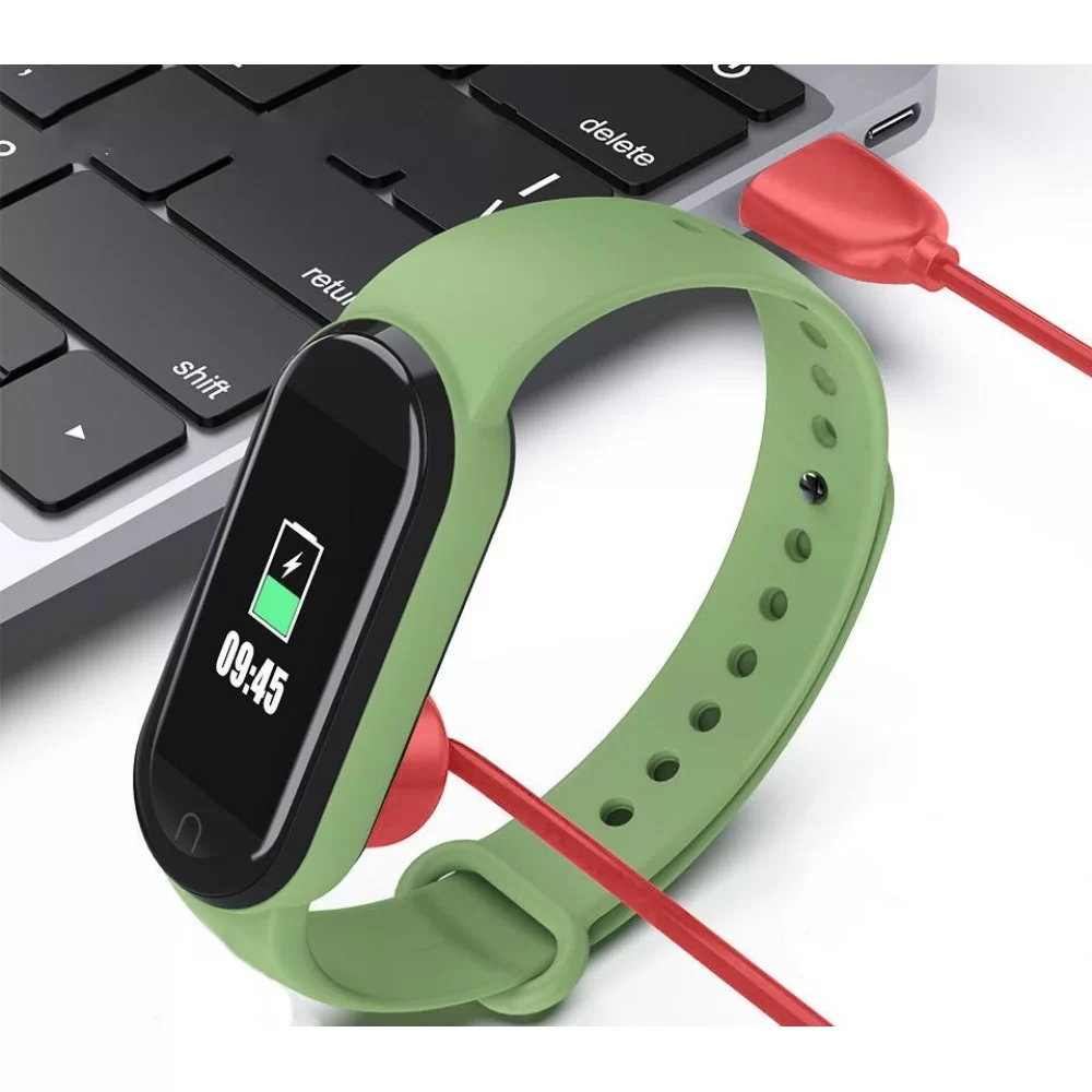 Зарядний кабель ArmorStandart для Xiaomi Mi band 7/6/5 Red (ARM65668)