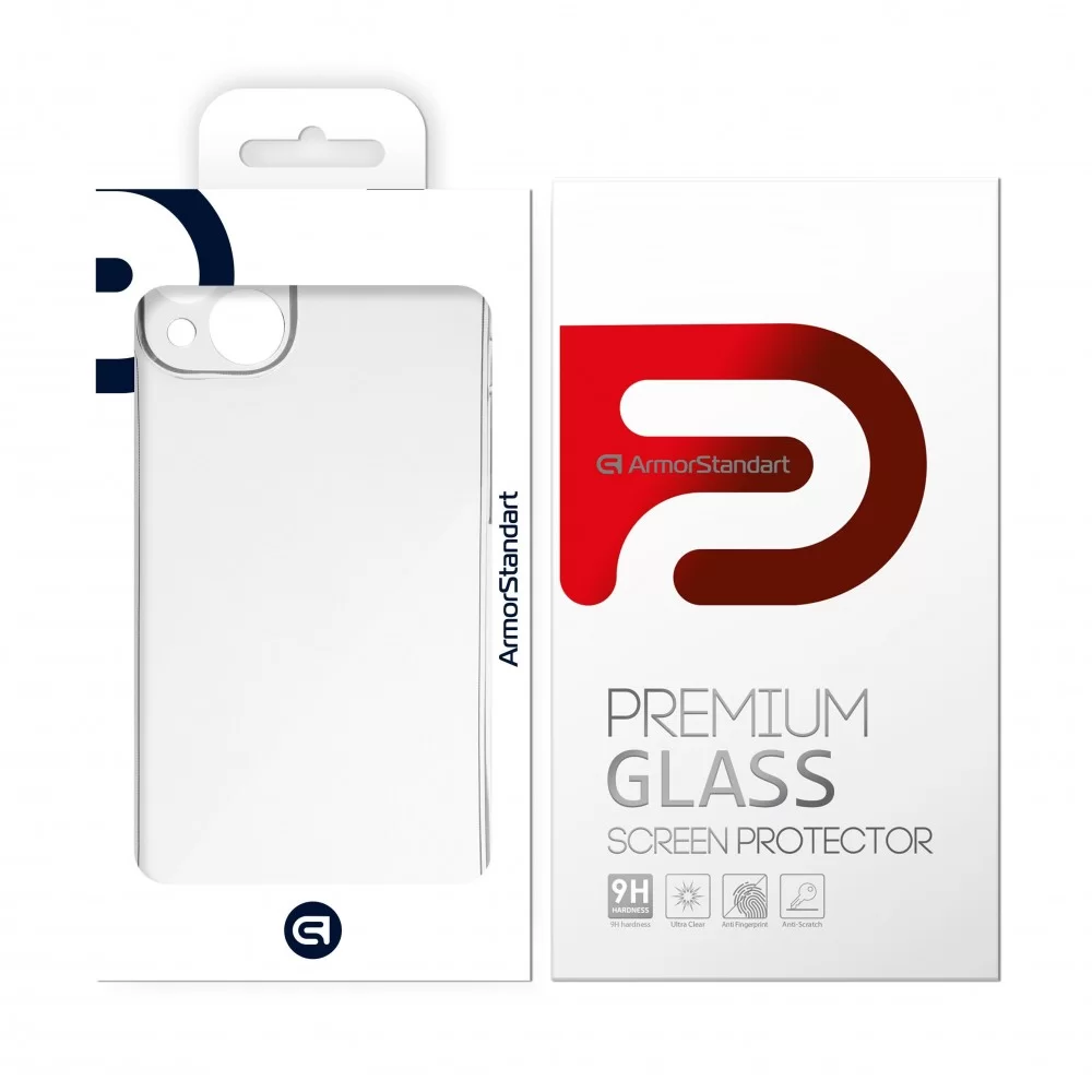 Комплект ArmorStandart для Apple iPhone 14 (Захисне скло Clear + Панель Air Series) (ARM66923)