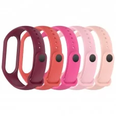 Комплект ремінців ArmorStandart для Xiaomi Mi Band 7/6/5 New Style Pink Punch (ARM75066)