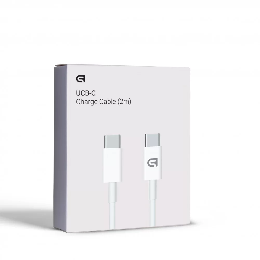 Кабель ArmorStandart ABMLL82 USB-C to USB-C Cable 2m white  (ARM63474)