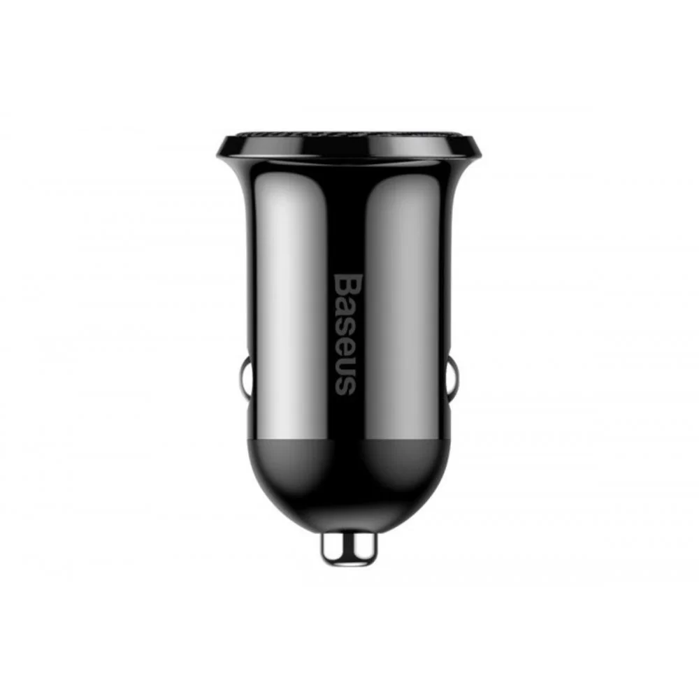 Автомобільний зарядний пристрій Baseus Grain Pro Car Charger (Dual USB 4.8A ) Black (CCALLP-01)