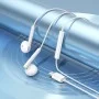 Навушники BOROFONE BM82 Art music digital earphones with mic Type-C White (BM82CW)