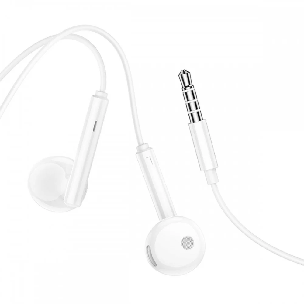 Навушники BOROFONE BM82 Art music digital earphones with mic White (BM82W)