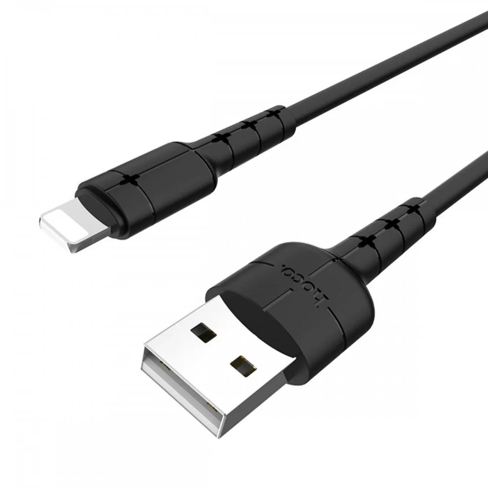 Кабель HOCO X30 Star Charging data cable for iP Black (6957531091110)