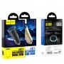 Автомобільний зарядний пристрій HOCO Z30A Easy route dual port car charger Black (6931474700056)