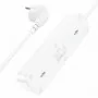 Мережевий подовжувач HOCO NS2 3-position extension cord socket(including 3*USB output) White (6931474765178)