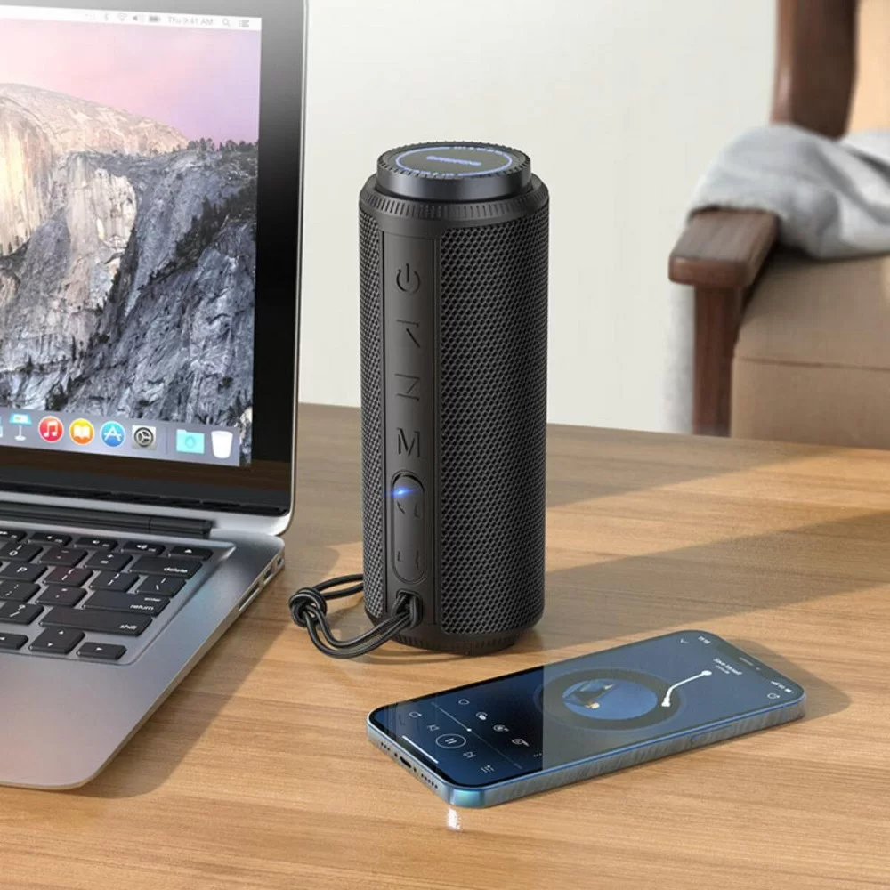 Портативна колонка BOROFONE BR22 sports wireless speaker Black (BR22B)