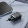 Мережевий зарядний пристрій Baseus Super Si Pro Quick Charger C+U 30W EU Black (CCSUPP-E01)