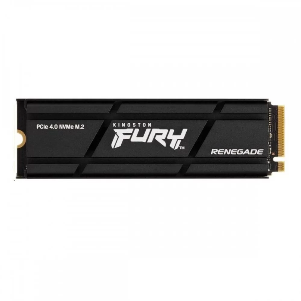 SSD M.2 Kingston FURY Renegade with Heatsink 500GB 2280 NVMe PCIe Gen 4.0 x4 3D TLC NAND (SFYRSK/500G)