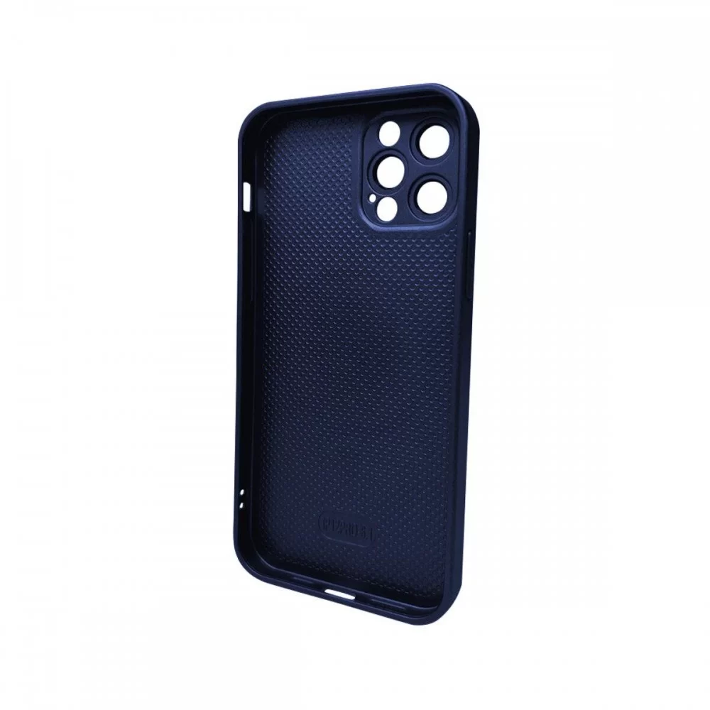 Чохол для смартфона AG Glass Matt Frame Color MagSafe Logo for Apple iPhone 12 Pro Navy Blue (AGMattFrameMGiP12PDBlue)