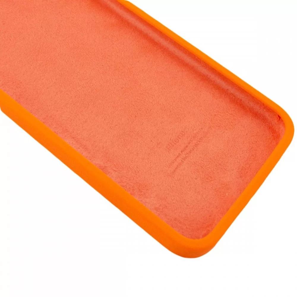 Чохол для смартфона Silicone Full Case AA Camera Protect for Apple iPhone 11 кругл 52,Orange (FullAAKPi11-52)