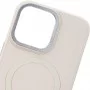 Шкіряний чохол Bonbon Leather Metal Style with MagSafe для Apple iPhone 11 (6.1