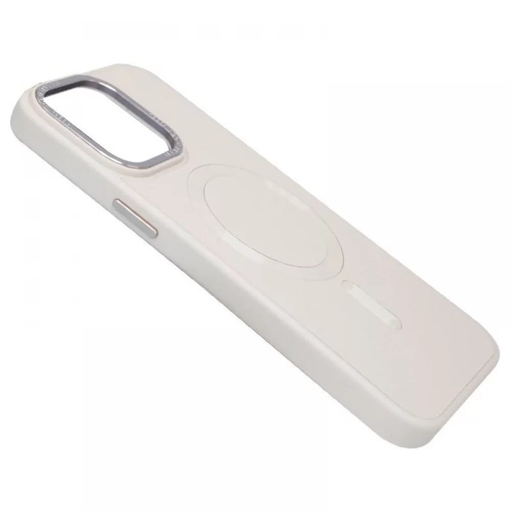 Шкіряний чохол Bonbon Leather Metal Style with MagSafe для Apple iPhone 11 (6.1