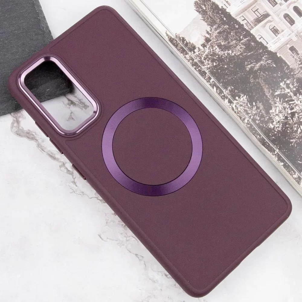 TPU чохол Bonbon Metal Style with MagSafe для Samsung Galaxy S23
