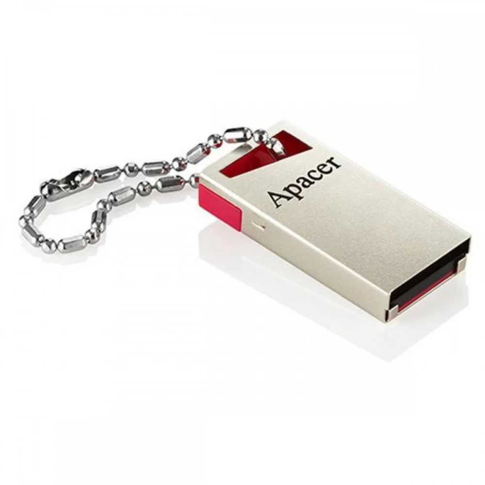 Flash Apacer USB 2.0 AH112 64GB Red (AP64GAH112R-1)