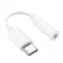 Аудiокабель HOCO LS35 Type-C to 3.5mm digital audio converter White (6931474790767)