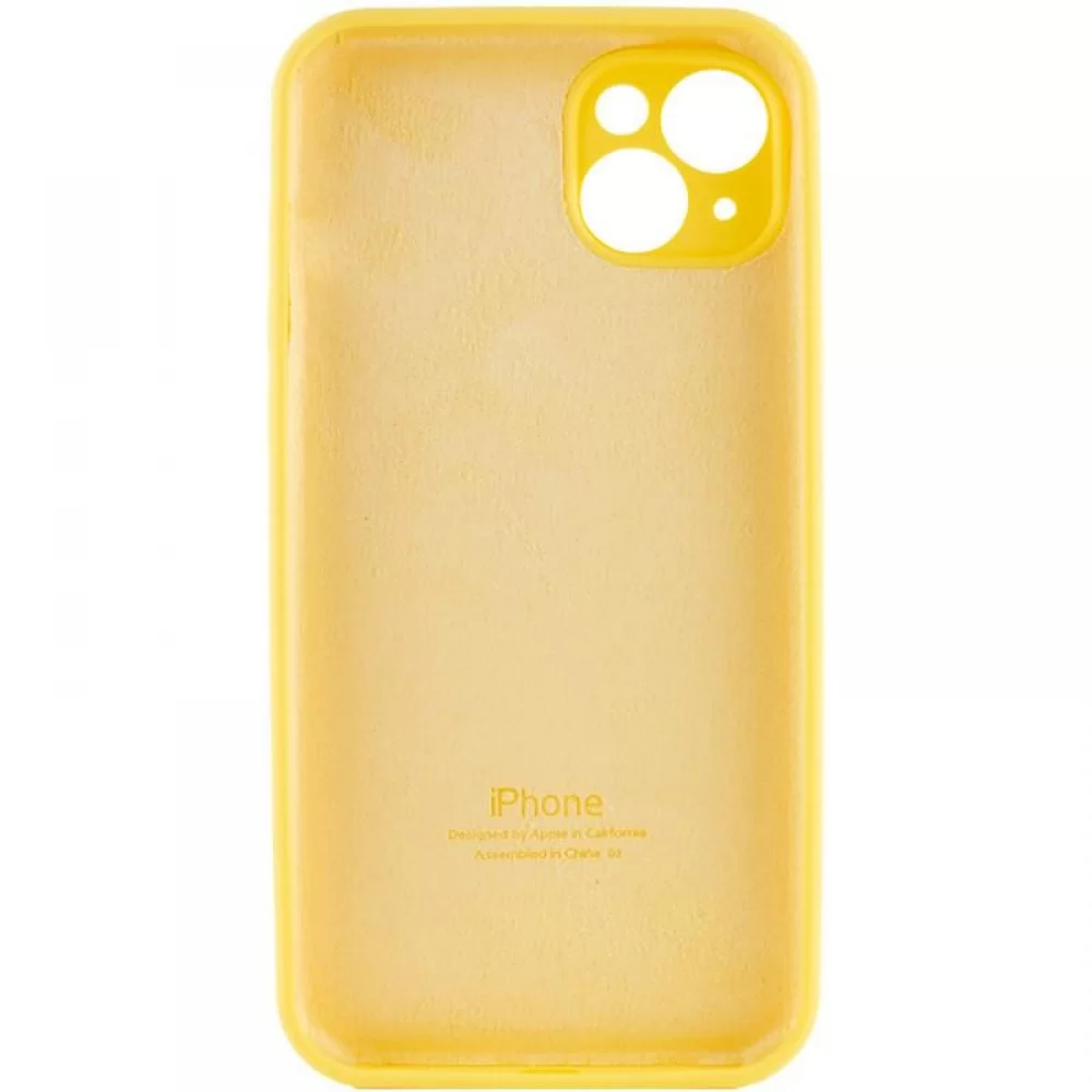 Чохол Silicone Case Full Camera Protective (AA) для Apple iPhone 15 (6.1