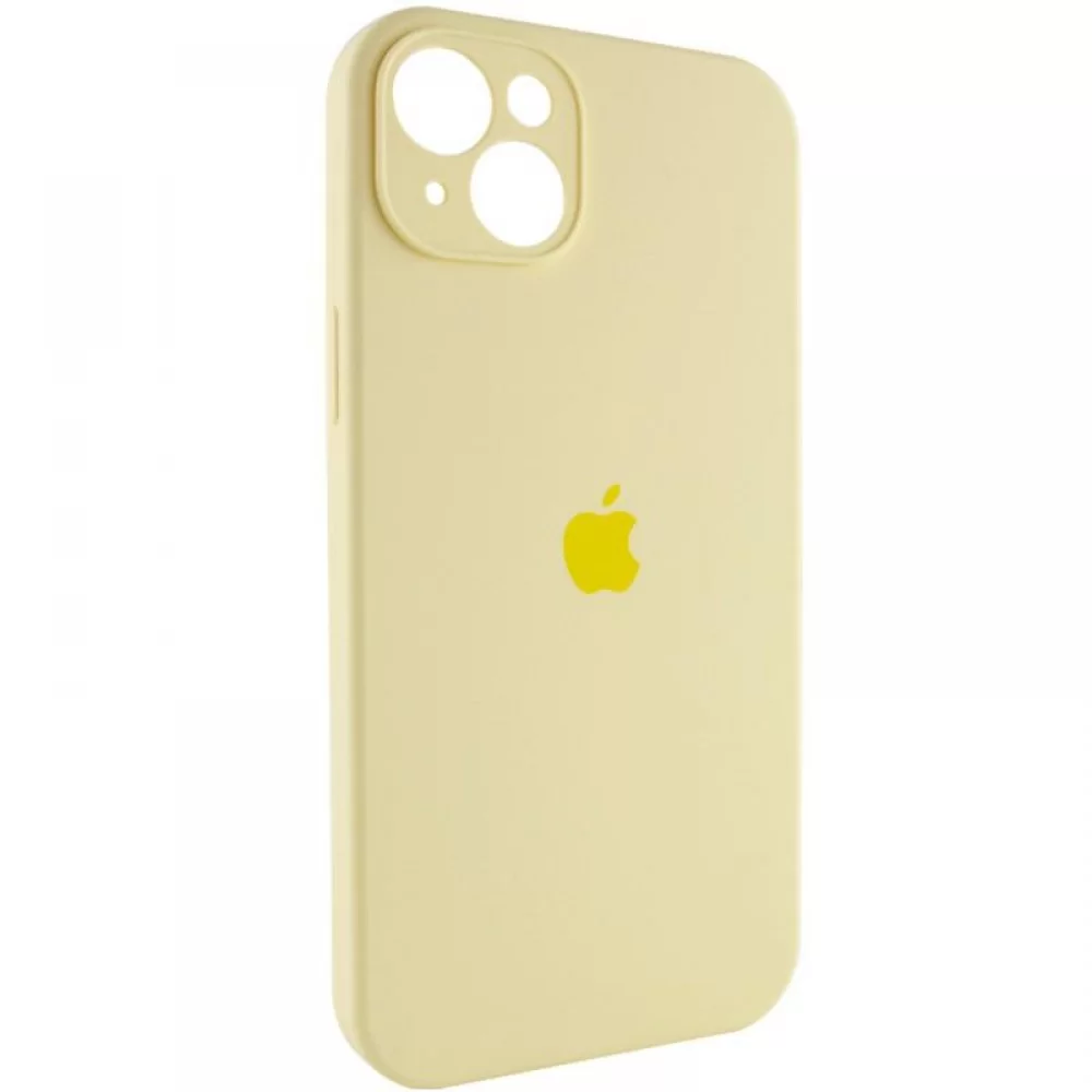 Чохол Silicone Case Full Camera Protective (AA) для Apple iPhone 15 (6.1