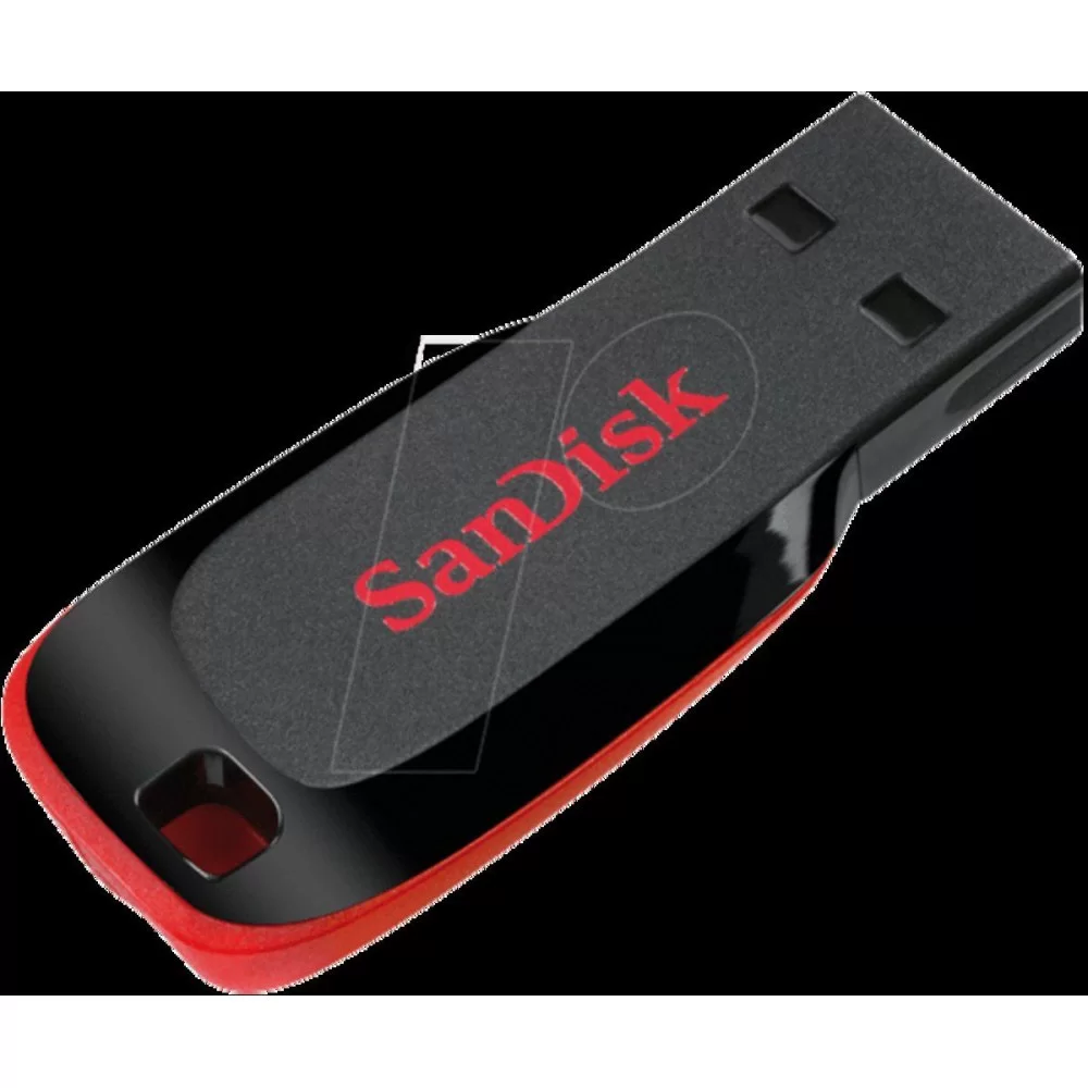 Flash SanDisk USB 2.0 Cruzer Blade 32Gb Black/Red (SDCZ50-032G-B35)