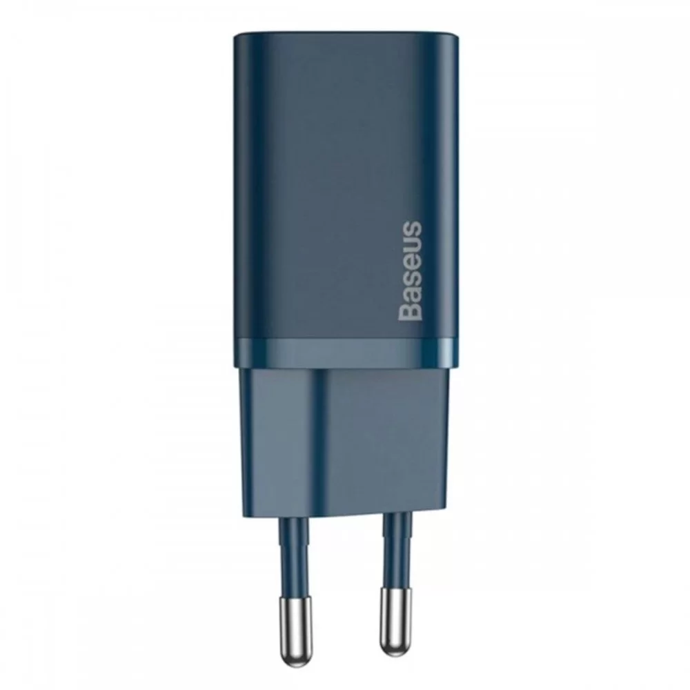 Мережевий зарядний пристрій Baseus Super Si Quick Charger 1C 20W EU Blue (CCSUP-B03)