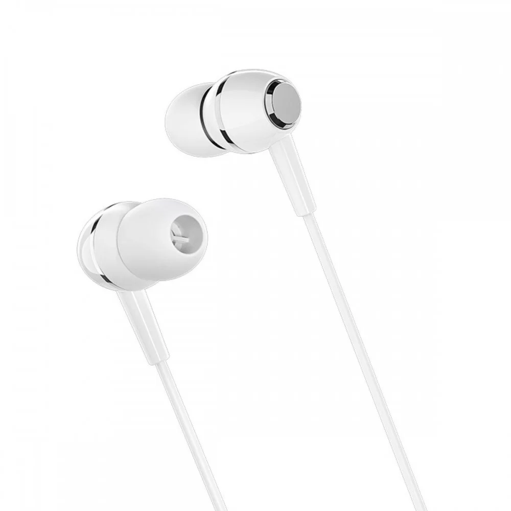 Навушники BOROFONE BM36 Acura Universal earphones with mic White (BM36W)