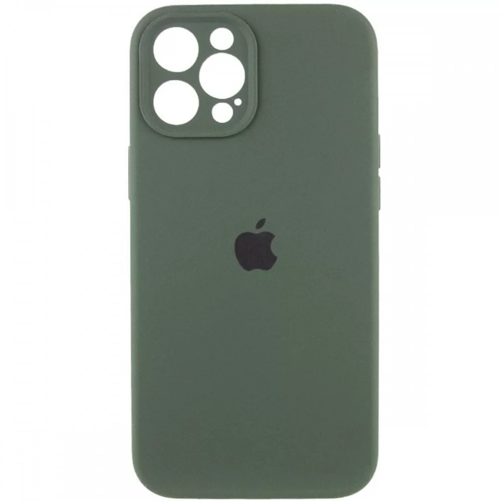 Чохол для смартфона Silicone Full Case AA Camera Protect for Apple iPhone 11 Pro Max кругл 40,Atrovirens (FullAAKPi11PM-40)