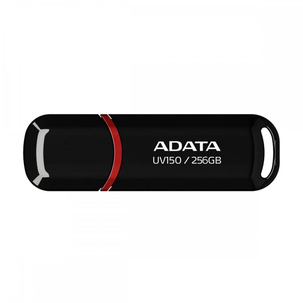 Flash A-DATA USB 3.2 UV150 256Gb Black (AUV150-256G-RBK)