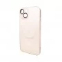 Чохол для смартфона AG Glass Matt Frame Color MagSafe Logo for Apple iPhone 15 Chanel Pink (AGMattFrameMGiP15Pink)