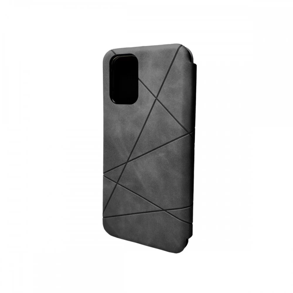 Чохол-книжка для смартфона Dekker Geometry for Poco M4 Pro Grey (GeoPocoM4PGrey)