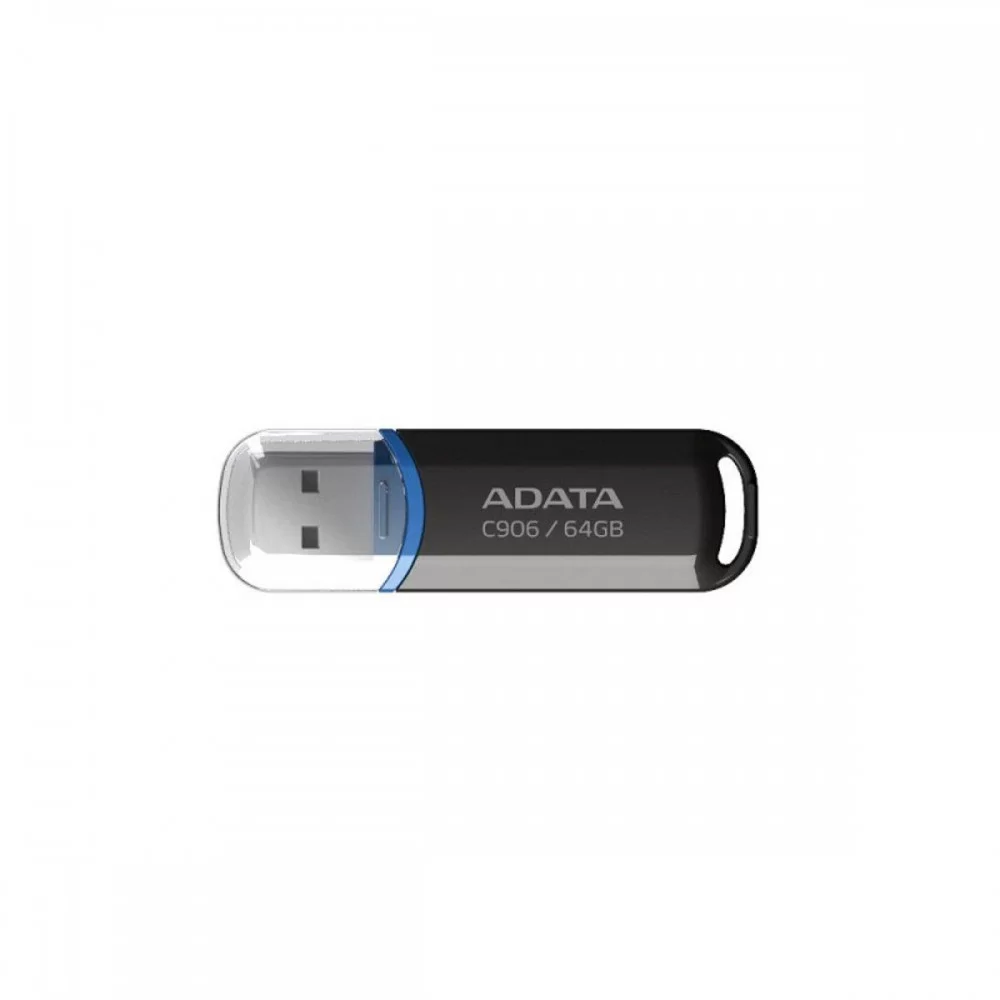 Flash A-DATA USB 2.0 C906 64Gb Black (AC906-64G-RBK)