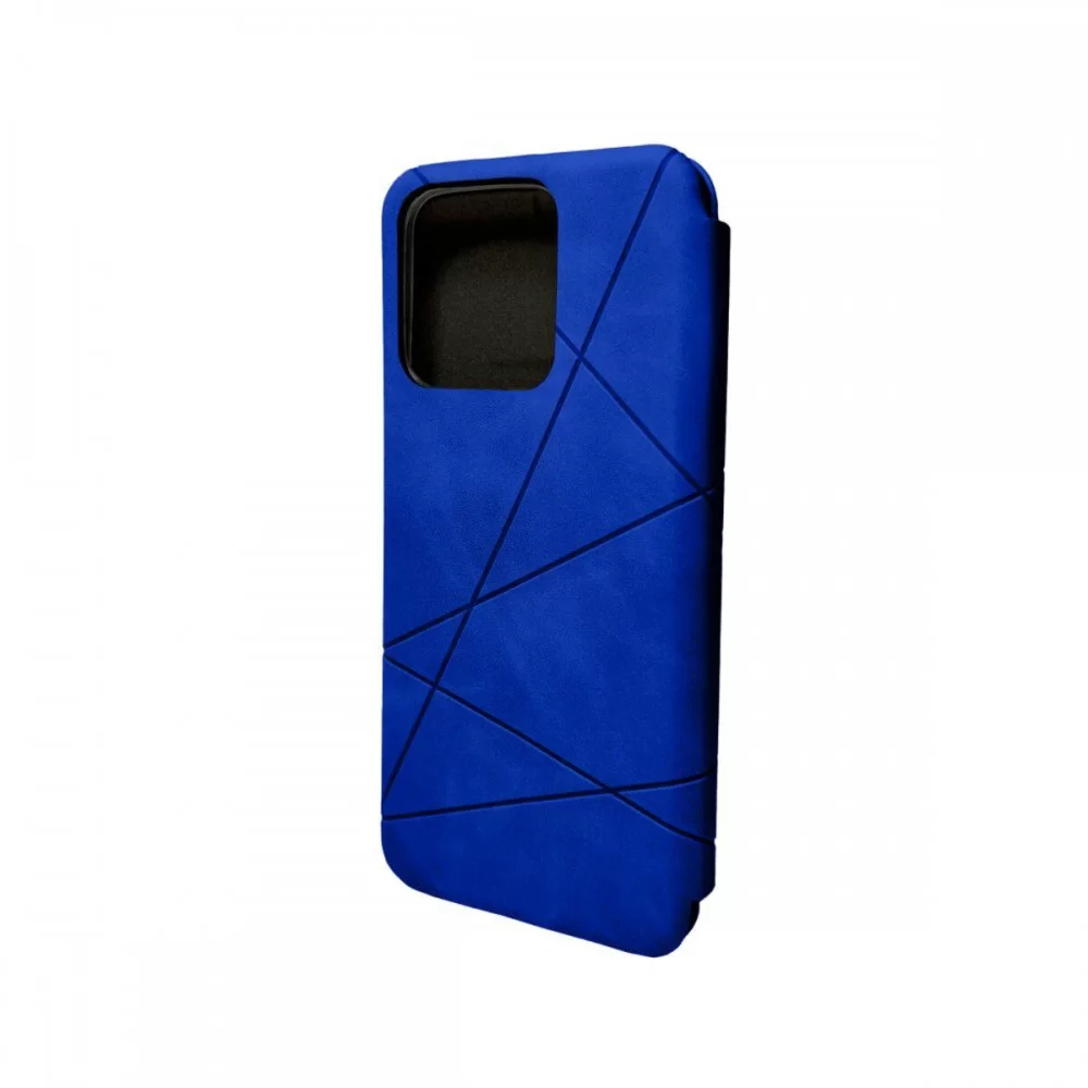 Чохол-книжка для смартфона Dekker Geometry for Realme C33 Blue (GeoRealC33Blue)