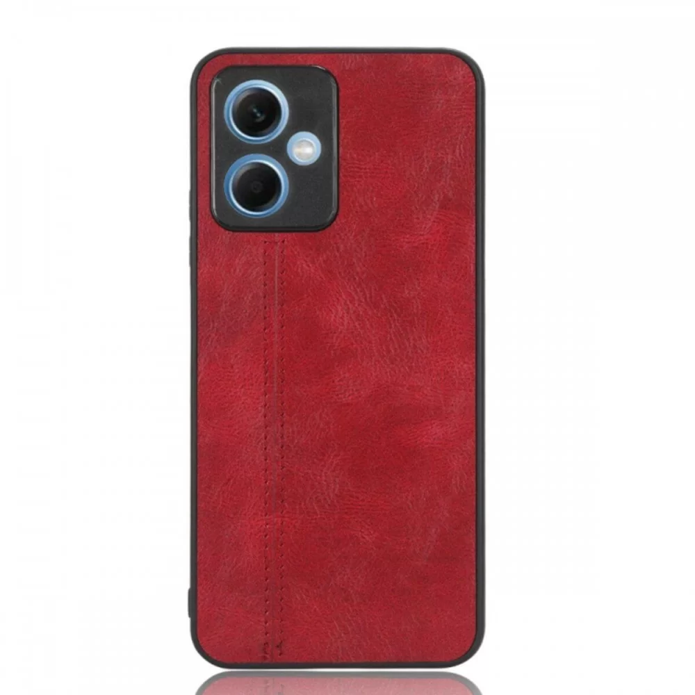 Чохол для смартфона Cosmiс Leather Case for Poco X5 5G Red (CoLeathPocoX5Red)