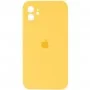 Чохол для смартфона Silicone Full Case AA Camera Protect for Apple iPhone 12 56,Sunny Yellow (FullAAi12-56)