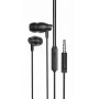 Навушники BOROFONE BM61 Wanderer universal earphones with mic Black (BM61B)