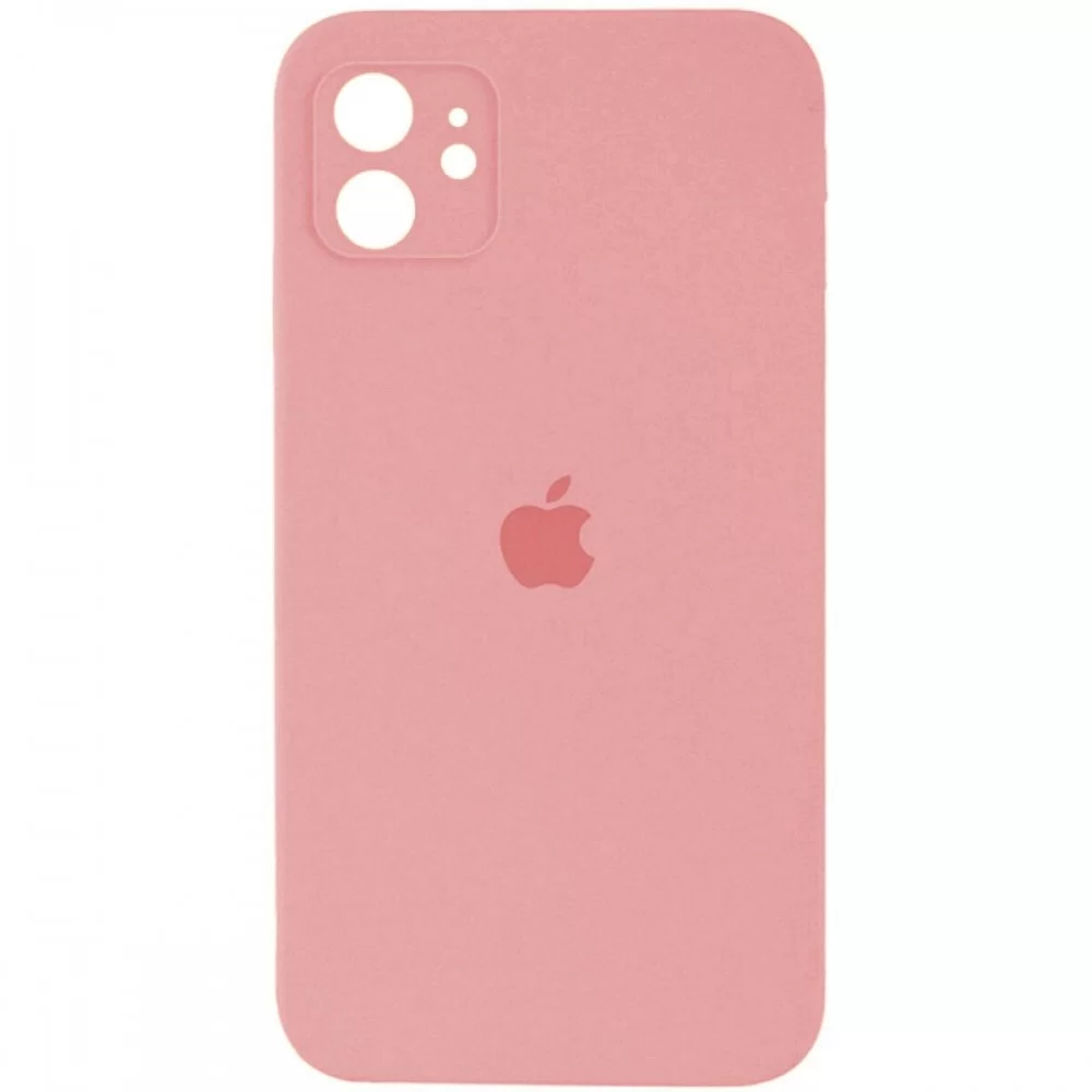 Чохол для смартфона Silicone Full Case AA Camera Protect for Apple iPhone 12 41,Pink (FullAAi12-41)