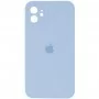Чохол для смартфона Silicone Full Case AA Camera Protect for Apple iPhone 12 27,Mist Blue (FullAAi12-27)